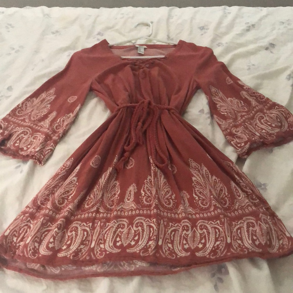 Peach dress!
